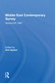 Book cover of: Middle East Contemporary Survey, Volume Xv: 1991. By: Ami Ayalon