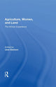 Book cover of: Agriculture, Women, And Land. By: Jean Davison