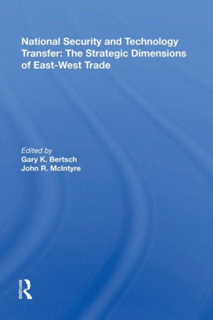 Book cover of: National Security And Technology Transfer