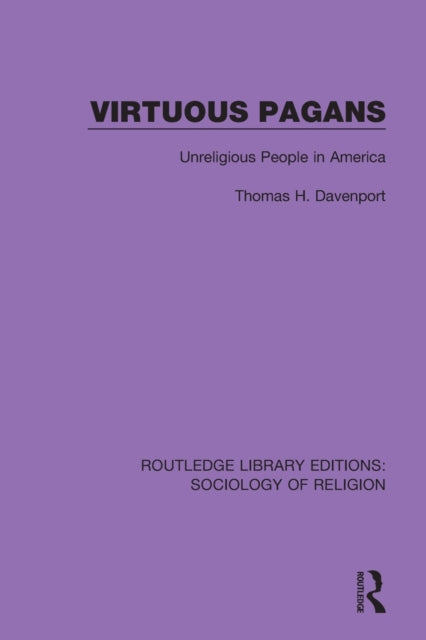 Book cover of: Virtuous Pagans. By: Davenport, Thomas H.