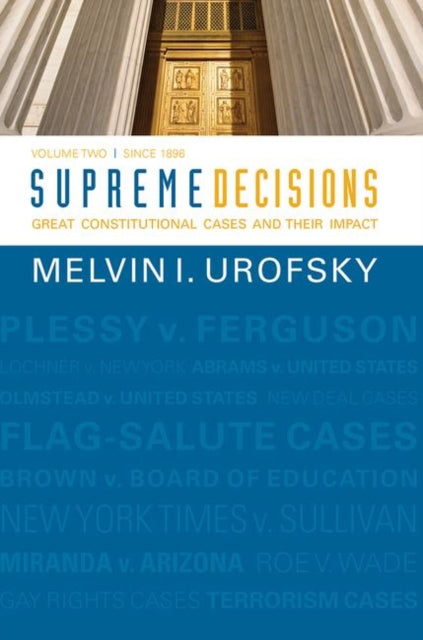 Book cover of: Supreme Decisions, Volume 2