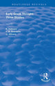 Book cover of: Early Greek Thought. By: E. Hofmann