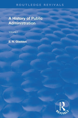History of Public Administration