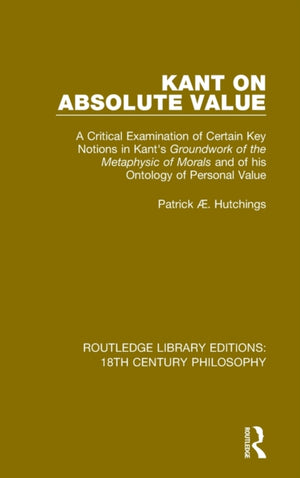 Kant on Absolute Value