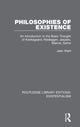 Book cover of: Philosophies of Existence. By: Jean Wahl