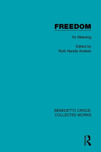 Book cover of: Freedom. By: Ruth Nanda Anshen