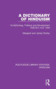 Book cover of: Dictionary of Hinduism. By: Margaret Stutley