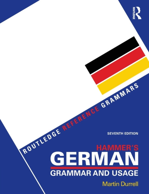 Book cover of: Hammer's German Grammar and Usage. By: Martin Durrell