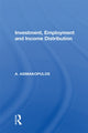 Book cover of: Investment, Employment And Income Distribution