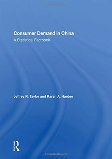 Book cover of: Consumer Demand In China