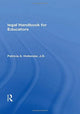 Book cover of: Legal Handbook For Educators. By: Patricia A. Hollander