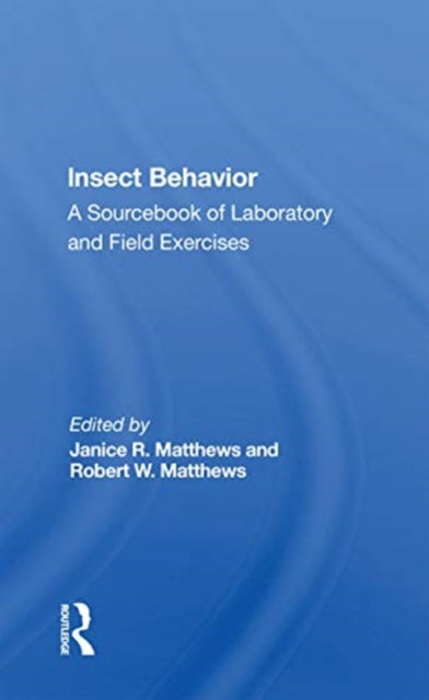 Book cover of: Insect Behavior