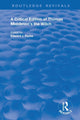 Book cover of: Critical Edition of Thomas Middleton's The Witch. By: Thomas Middleton