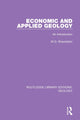 Book cover of: Economic and Applied Geology. By: W. G. Shackleton