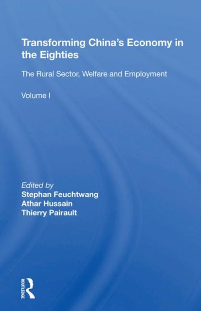 Book cover of: Transforming China's Economy In The Eighties