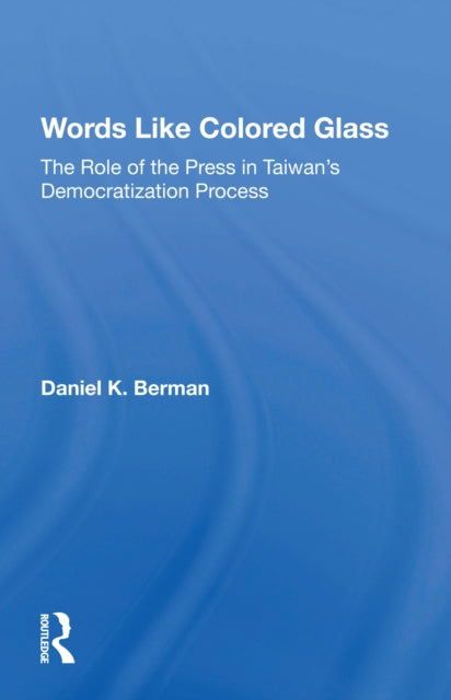 Book cover of: Words Like Colored Glass. By: Daniel K. Berman