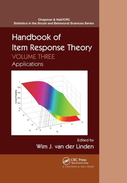 Book cover of: Handbook of Item Response Theory. By: Wim J. van der Linden