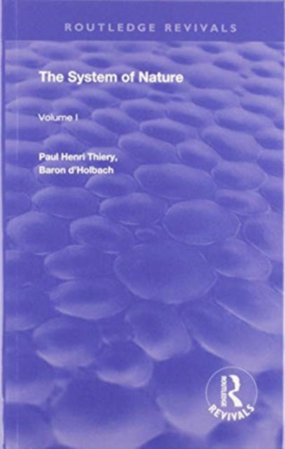 Book cover of: System of Nature
