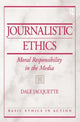 Book cover of: JOURNALISTIC ETHICS