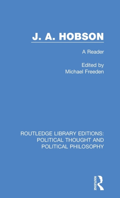 Book cover of: J. A. Hobson