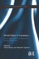 Book cover of: World Politics in Translation. By: Tobias Berger