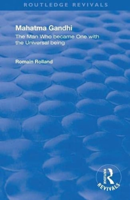 Book cover of: Mahatma Gandhi. By: Romain Rolland