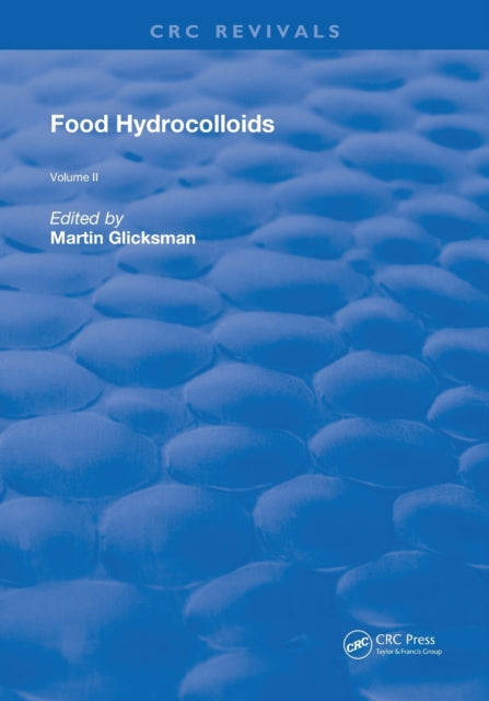 Book cover of: Food Hydrocolloids. By: Martin Glicksman