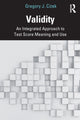 Book cover of: Validity. By: Gregory J. Cizek