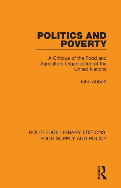 Book cover of: Politics and Poverty. By: John Cave Abbott