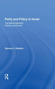 Book cover of: Party And Policy In Israel