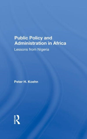 Public Policy And Administration In Africa