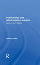 Book cover of: Public Policy And Administration In Africa. By: Peter H. Koehn