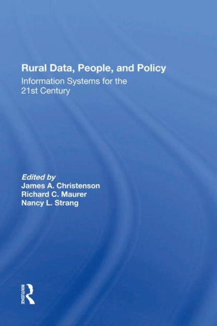 Book cover of: Rural Data, People, And Policy. By: Lis M. Maurer