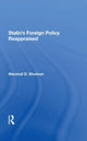 Book cover of: Stalin's Foreign Policy Reappraised. By: Marshall D. Shulman