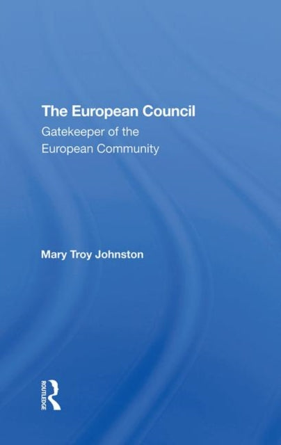 Book cover of: European Council. By: Mary Johnston