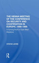 Book cover of: Vienna Meeting Of The Conference On Security And Cooperation In Europe, 1986-1989. By: Stefan Lehne
