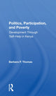 Book cover of: Politics, Participation, And Poverty. By: Barbara P. Thomas-Slayter
