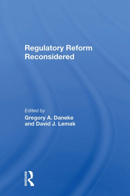 Book cover of: Regulatory Reform Reconsidered