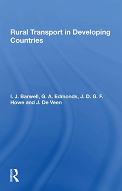 Rural Transport In Developing Countries