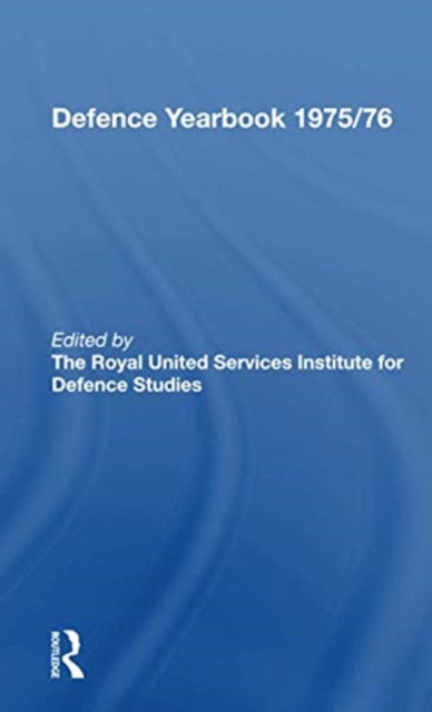 Book cover of: RUSI and Brassey's Defence Yearbook 1975-1976. By: Royal United Services Institute for Defence Studies Staff
