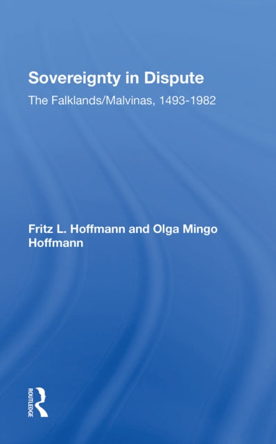 Book cover of: Sovereignty In Dispute. By: Fritz L. Hoffmann