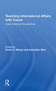 Book cover of: Teaching International Affairs With Cases. By: Katsuhiko Mori
