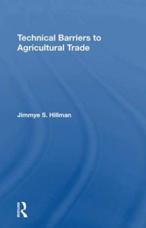 Technical Barriers To Agricultural Trade