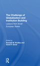Book cover of: Challenge Of Globalization And Institution Building. By: Randall W. Kindley