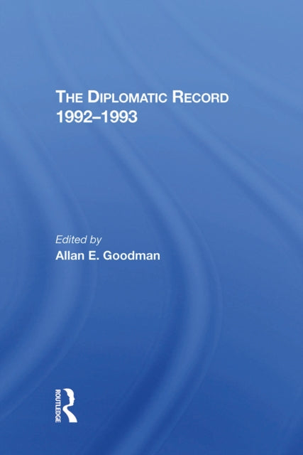 Book cover of: Diplomatic Record 19921993
