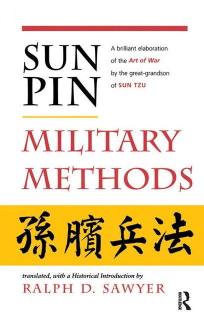 Book cover of: Sun Pin: Military Methods. By: Ralph D. Sawyer