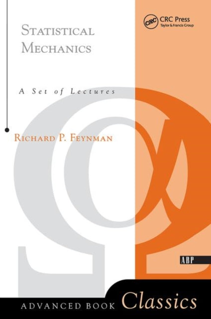 Book cover of: Statistical Mechanics. By: Richard Phillips Feynman