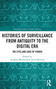 Book cover of: Histories of Surveillance from Antiquity to the Digital Era. By: Andreas Marklund