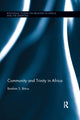Book cover of: Community and Trinity in Africa. By: Ibrahim S. Bitrus