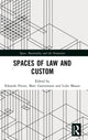 Book cover of: Spaces of Law and Custom. By: Edoardo Frezet